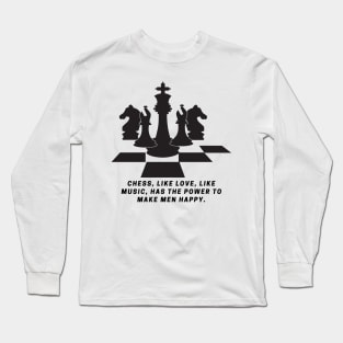 Chess player Long Sleeve T-Shirt